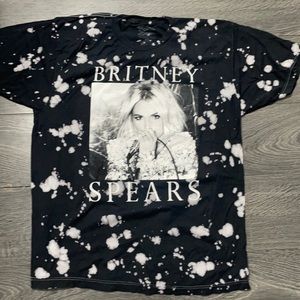 Britney Spears tie-dye T-shirt o/s size